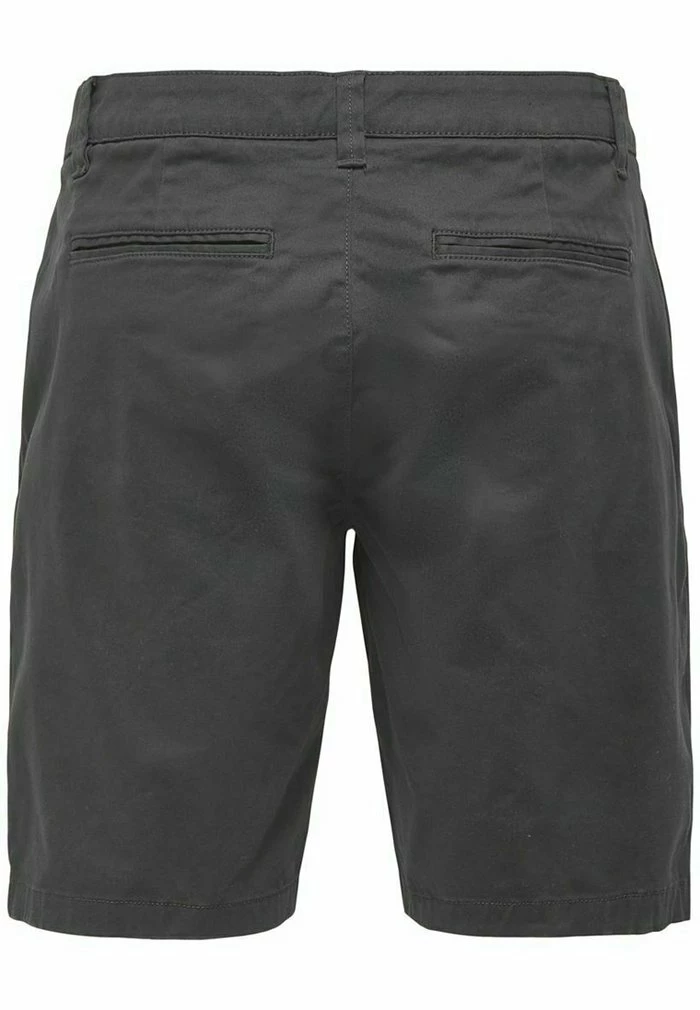 Only & Sons ONSCAM - Shorts - Grey Pinstripe 4 Only & Sons ONSCAM - Shorts - Grey Pinstripe - Image 2