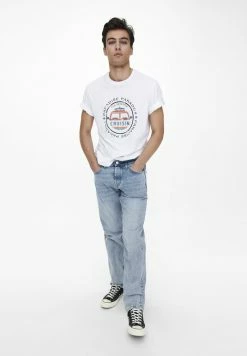 Only & Sons ONSEDGE LOOSE - Straight Leg Jeans - Blue Denim