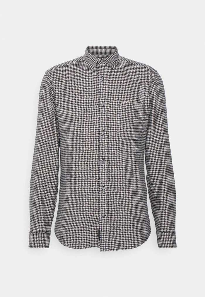 Only & Sons ONSLARS LIFE HOUND TOOTH - Shirt - Pelican 6 Only & Sons ONSLARS LIFE HOUND TOOTH - Shirt - Pelican - Image 4