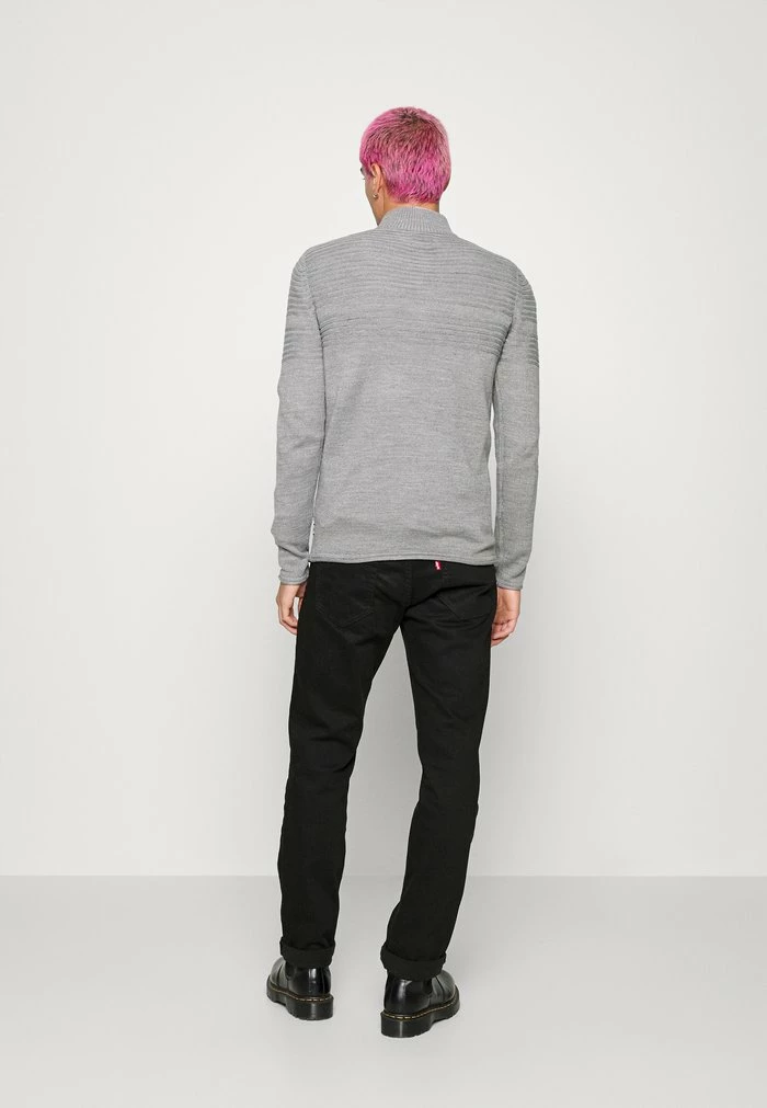 Only & Sons ONSBLADE HALF ZIP - Jumper - Medium Grey Melange 5 Only & Sons ONSBLADE HALF ZIP - Jumper - Medium Grey Melange - Image 3