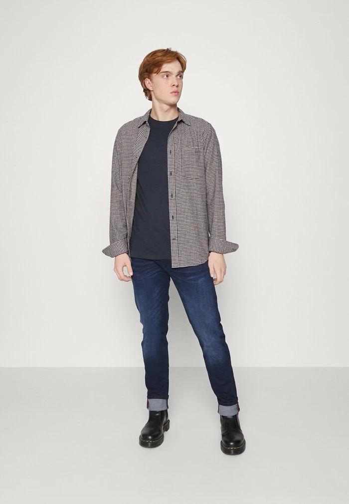 Only & Sons ONSLARS LIFE HOUND TOOTH - Shirt - Pelican 4 Only & Sons ONSLARS LIFE HOUND TOOTH - Shirt - Pelican - Image 2