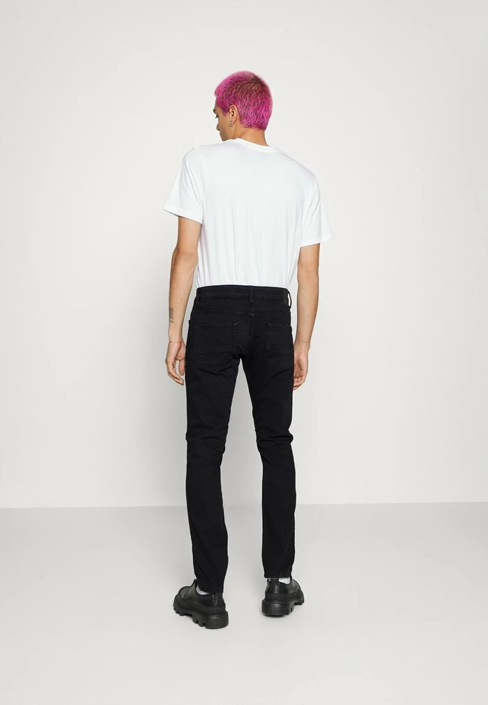 Only & Sons ONSLOOM LIFE - Slim Fit Jeans - Black Denim 5 Only & Sons ONSLOOM LIFE - Slim Fit Jeans - Black Denim - Image 3