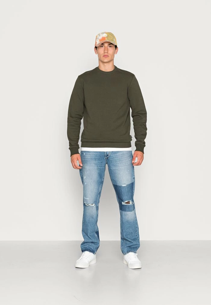 Only & Sons ONSCERES LIFE CREW NECK - Sweatshirt - Rosin 4 Only & Sons ONSCERES LIFE CREW NECK - Sweatshirt - Rosin - Image 2