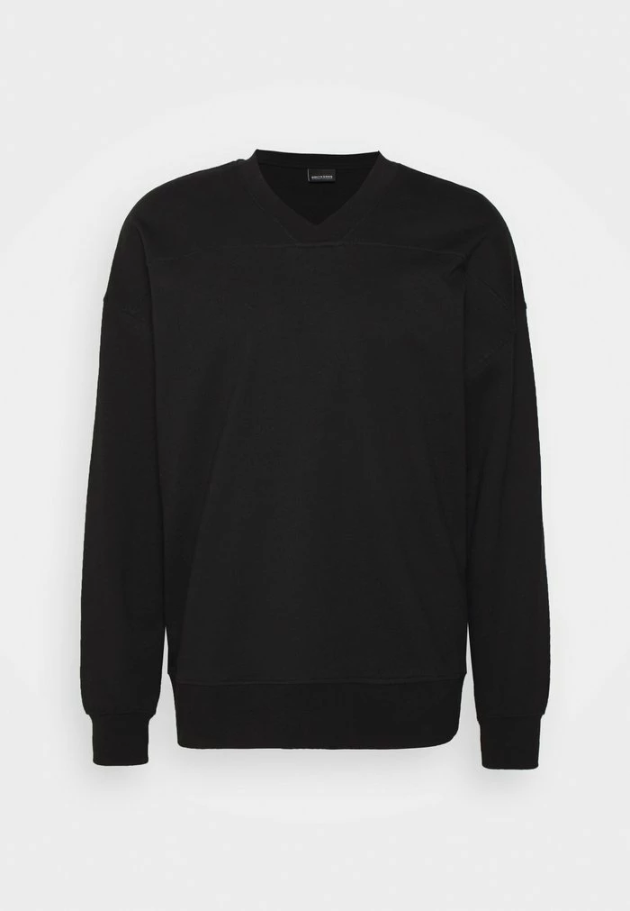 Only & Sons ONSCLAYTON V-NECK SWEAT - Sweatshirt - Black 7 Only & Sons ONSCLAYTON V-NECK SWEAT - Sweatshirt - Black - Image 5