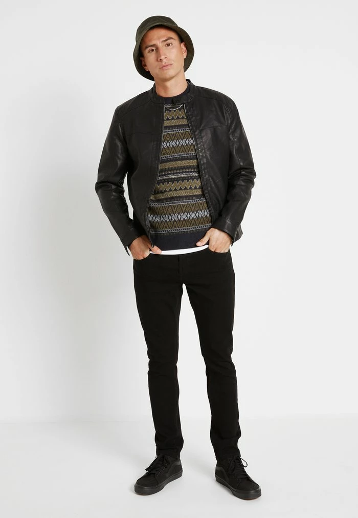 Only & Sons ONSLOOM BLACK - Slim Fit Jeans - Black Denim 4 Only & Sons ONSLOOM BLACK - Slim Fit Jeans - Black Denim - Image 2