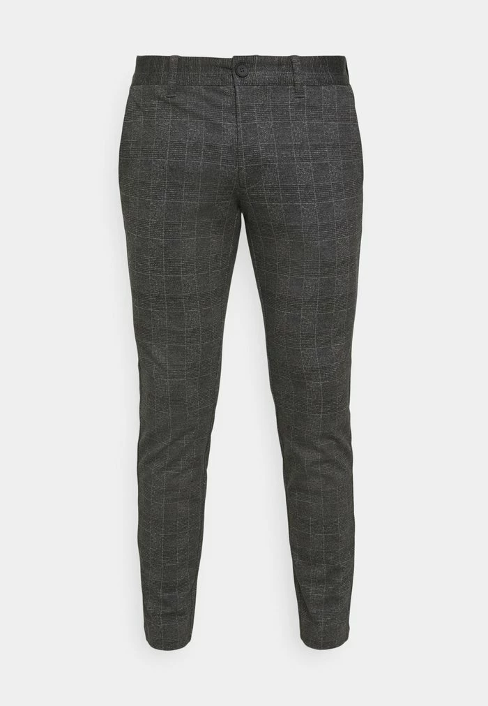 Only & Sons ONSMARK CHECK PANTS - Trousers - Black 6 Only & Sons ONSMARK CHECK PANTS - Trousers - Black - Image 4
