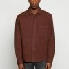 Only & Sons ONSTOM LIFE SLUB SOLID - Shirt - Shaved Chocolate -Only & Sons shop 10524610d0794a69942cd0f2c336a39c
