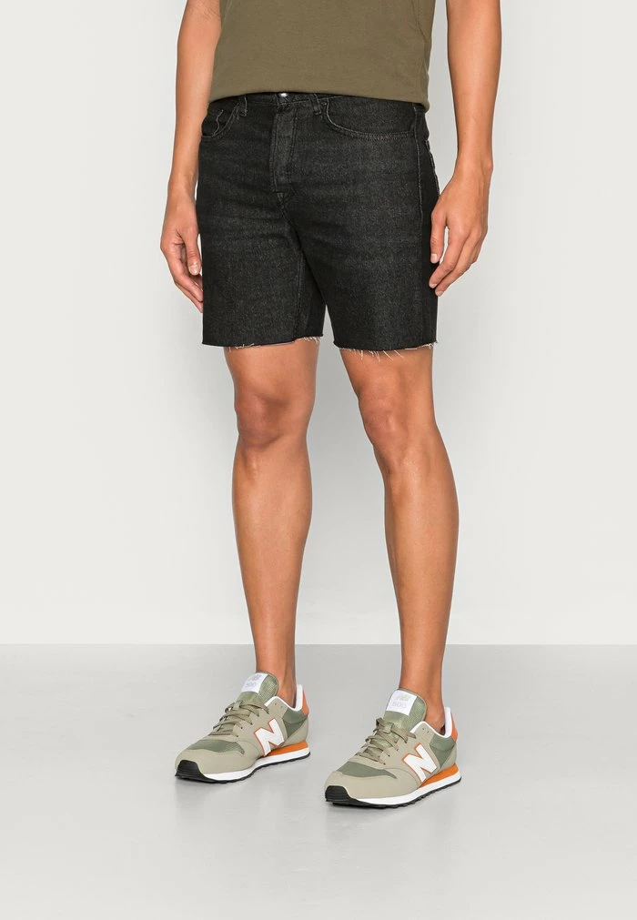 Only & Sons ONSAVI - Denim Shorts - Black Denim 3 Only & Sons ONSAVI - Denim Shorts - Black Denim