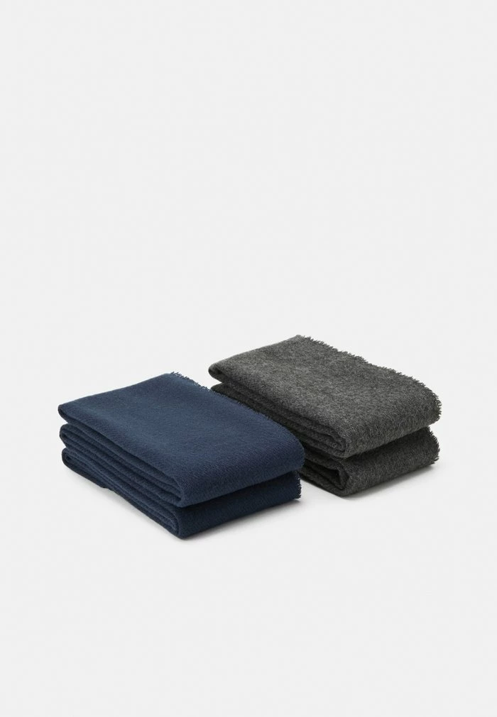 Only & Sons ONSCARLO SCARF 2 PACK UNISEX - Scarf - Dark Grey Melange/dark Navy 6 Only & Sons ONSCARLO SCARF 2 PACK UNISEX - Scarf - Dark Grey Melange/dark Navy - Image 4