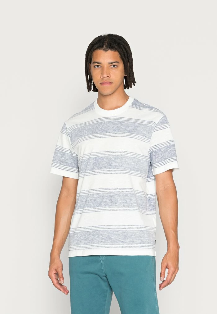 Only & Sons ONSGARRET REVERSED STRIPE TEE - Print T-shirt - Patriot Blue 3 Only & Sons ONSGARRET REVERSED STRIPE TEE - Print T-shirt - Patriot Blue