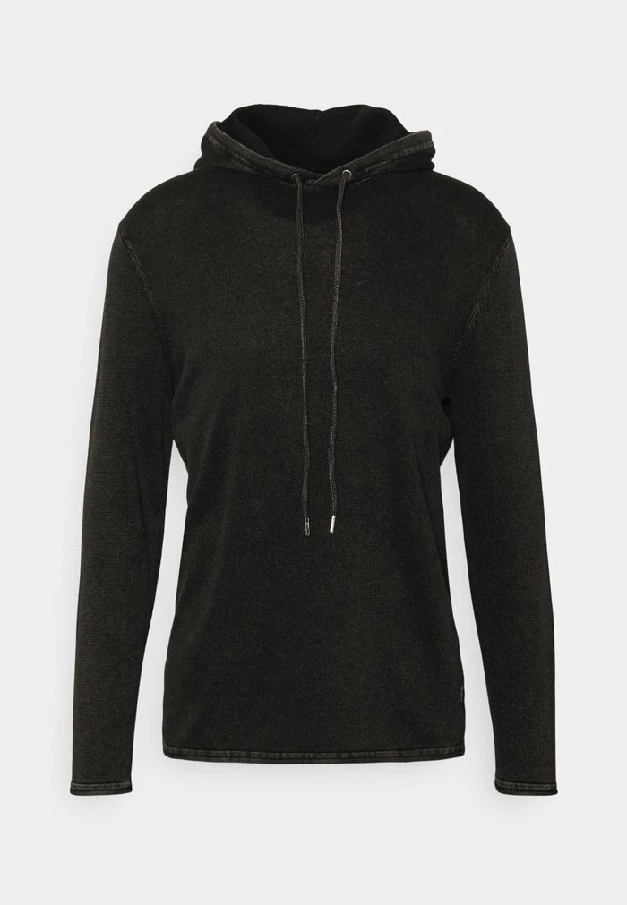 Only & Sons ONSGARSON HOOD - Jumper - Black 3 Only & Sons ONSGARSON HOOD - Jumper - Black