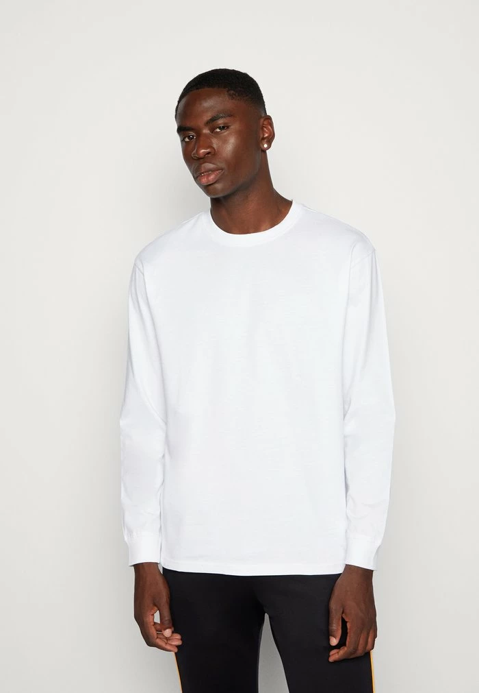 Only & Sons ONSFRED UNISEX - Long Sleeved Top - Bright White 3 Only & Sons ONSFRED UNISEX - Long Sleeved Top - Bright White