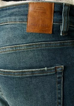 Only & Sons ONSLOOM LIFE - Slim Fit Jeans - Blue Denim -Only & Sons shop 1d56131d627346e8b5e3d861a328aead