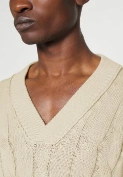 Only & Sons ONSPHILIP STRAIGHT CABLE - Jumper - Silver Lining 14 Only & Sons ONSPHILIP STRAIGHT CABLE - Jumper - Silver Lining -Only & Sons shop 1fcec60f7a4d4a8c9d9960a1206452d1