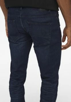 Only & Sons ONSLOOM - Slim Fit Jeans - Blue Denim -Only & Sons shop 1fe93b410ed544c7b78aabf7828a4665