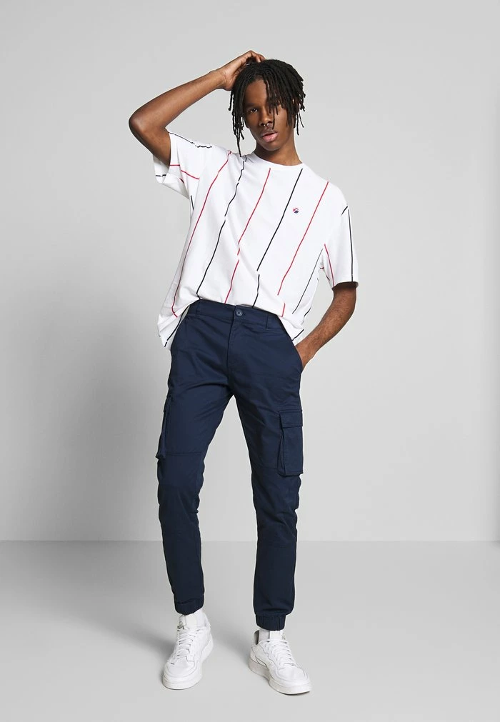 Only & Sons ONSCAM STAGE CUFF - Cargo Trousers - Dark Blue 4 Only & Sons ONSCAM STAGE CUFF - Cargo Trousers - Dark Blue - Image 2