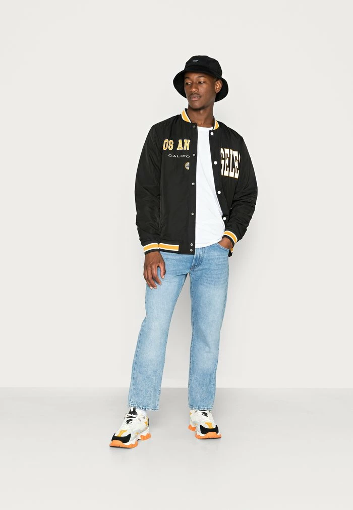 Only & Sons ONSLOUI VARSITY JACKET - Bomber Jacket - Black 4 Only & Sons ONSLOUI VARSITY JACKET - Bomber Jacket - Black - Image 2