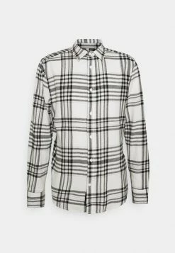 Only & Sons ONSNATE LIFE CHECK SHIRT - Shirt - Star White -Only & Sons shop 2428441a58594e5f83e7cc54b28d0124