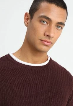 Only & Sons ONSDAN STRUCTURE CREW NECK - Jumper - Fudge -Only & Sons shop 27e9a825bb0d4e4c960169346d59ad9b