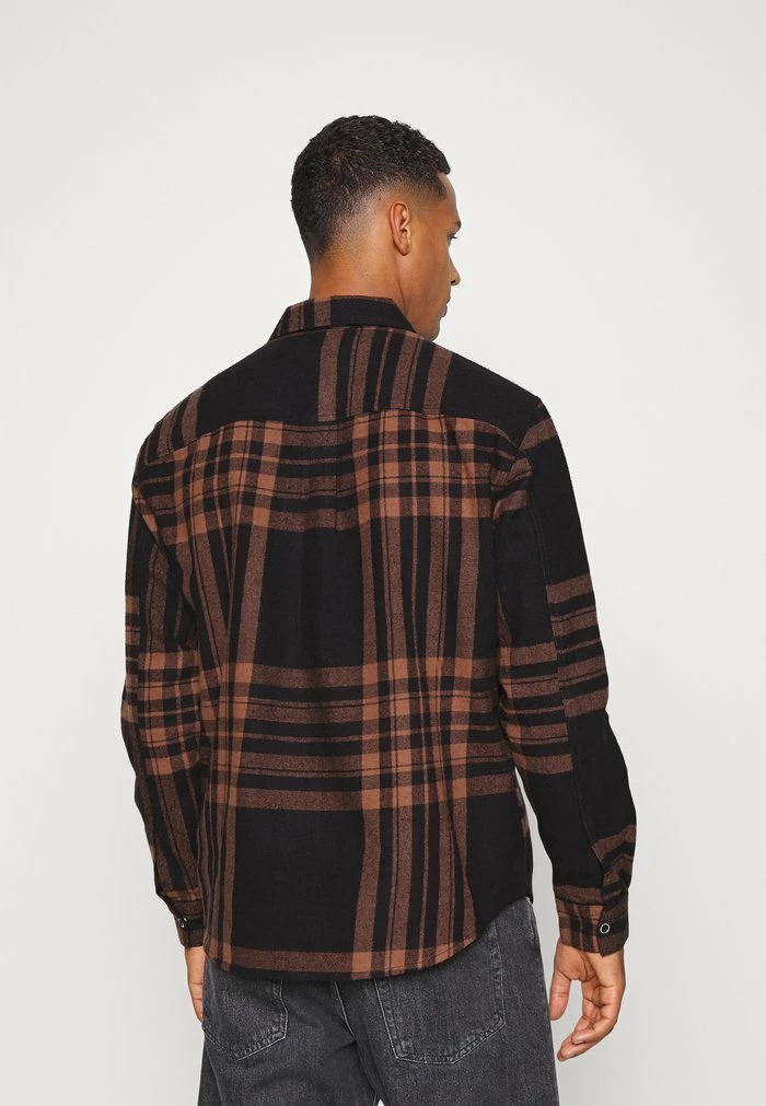 Only & Sons ONSTABB HEAVY CHECK - Shirt - Nutmeg 5 Only & Sons ONSTABB HEAVY CHECK - Shirt - Nutmeg - Image 3