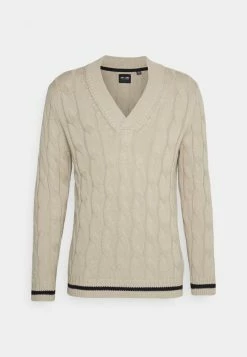 Only & Sons ONSPHILIP STRAIGHT CABLE - Jumper - Silver Lining 16 Only & Sons ONSPHILIP STRAIGHT CABLE - Jumper - Silver Lining -Only & Sons shop 29cdc55edee04433aa3692161093f550