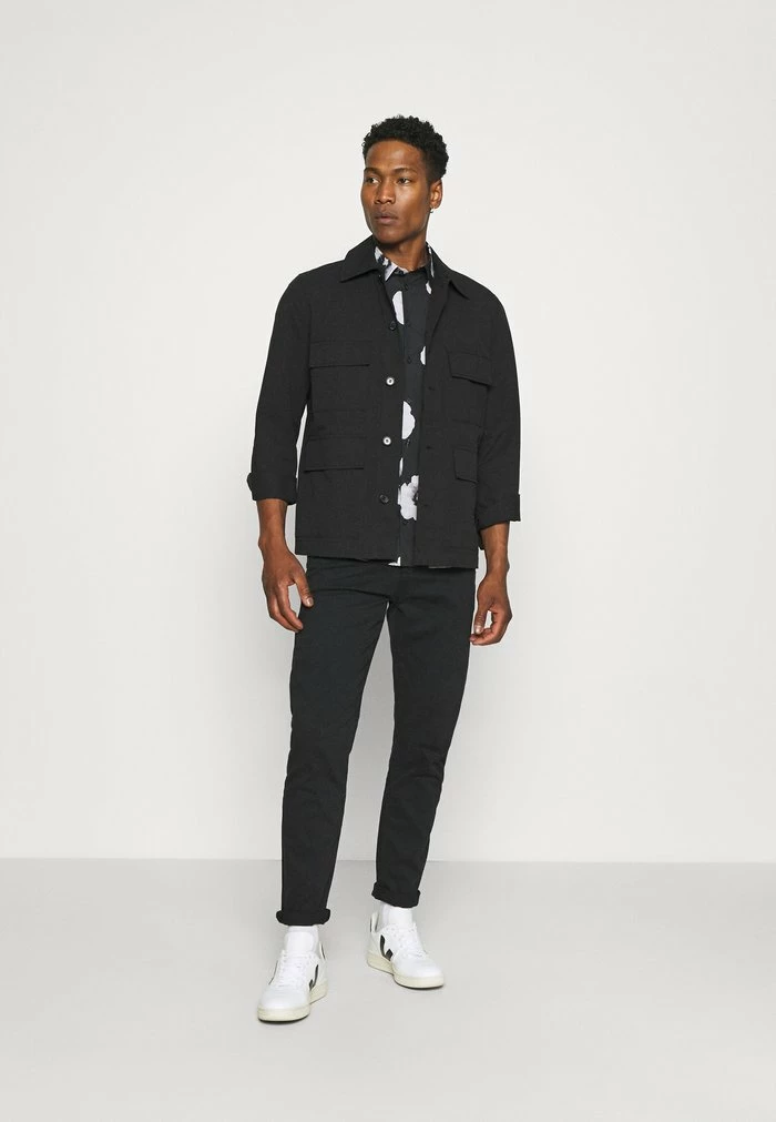 Only & Sons ONSPETE LIFE SLIM - Chinos - Black 4 Only & Sons ONSPETE LIFE SLIM - Chinos - Black - Image 2