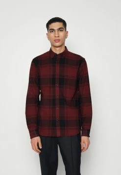 Only & Sons LS CHECK - Shirt - Tawny Port