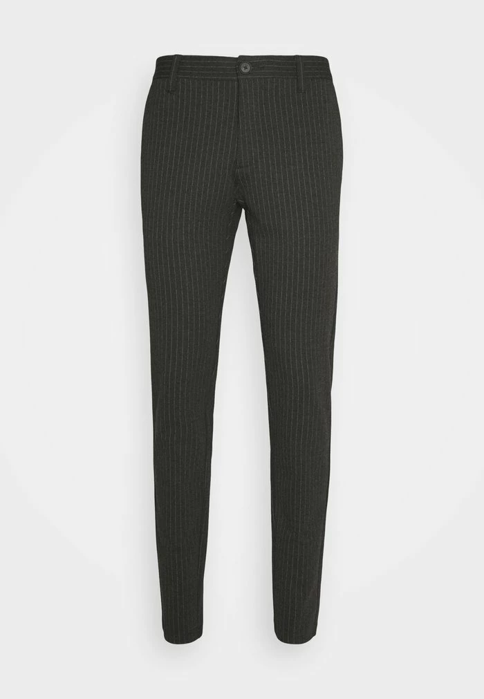 Only & Sons ONSMARK PANT STRIPE - Trousers - Dark Grey Melange 6 Only & Sons ONSMARK PANT STRIPE - Trousers - Dark Grey Melange - Image 4