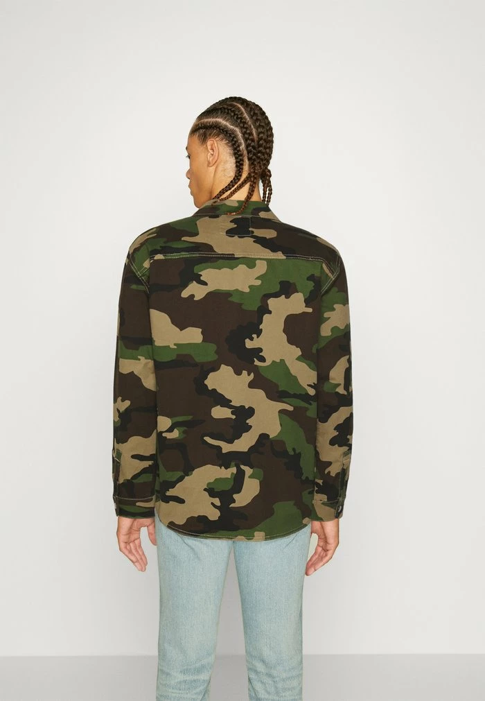 Only & Sons ONSCAM OVERSHIRT - Light Jacket - Bronze Green 5 Only & Sons ONSCAM OVERSHIRT - Light Jacket - Bronze Green - Image 3