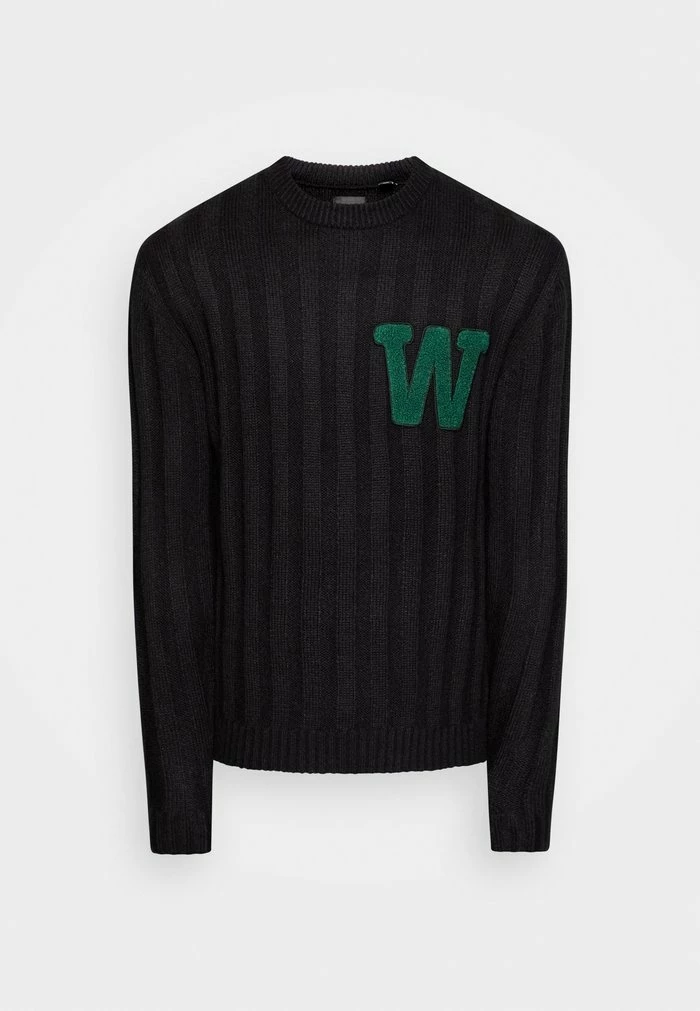 Only & Sons ONSVARSITYCHEST BADGE - Jumper - Black 7 Only & Sons ONSVARSITYCHEST BADGE - Jumper - Black - Image 5