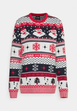 Only & Sons ONSX-MAS MULTI JAQUARD - Jumper - Black -Only & Sons shop 3559fa764f694f7596c7a0a325f61ffe