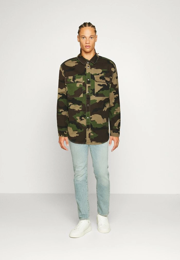 Only & Sons ONSCAM OVERSHIRT - Light Jacket - Bronze Green 4 Only & Sons ONSCAM OVERSHIRT - Light Jacket - Bronze Green - Image 2