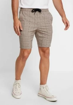Only & Sons ONSLINUS CHECK - Shorts - Chincilla