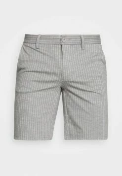 Only & Sons ONSMARK STRIPE - Shorts - Light Grey Melange -Only & Sons shop 3c9c2001ab8945009dc0b67810da6910