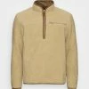 Only & Sons ONSHOUSTON HALF ZIP - Fleece Jacket - Light Brown