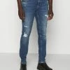 Only & Sons ONSLOOM SLIM LIFE BLUEDESTROY - Slim Fit Jeans - Blue Denim 2 Only & Sons ONSLOOM SLIM LIFE BLUEDESTROY - Slim Fit Jeans - Blue Denim -Only & Sons shop 3dd804add184410da7c40e12b9a4491c
