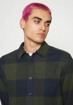 Only & Sons ONSLAIN LIFE CHECK HOODIE - Summer Jacket - Peat -Only & Sons shop 3e757f3a5a774f5ea37d3eae2bd04831