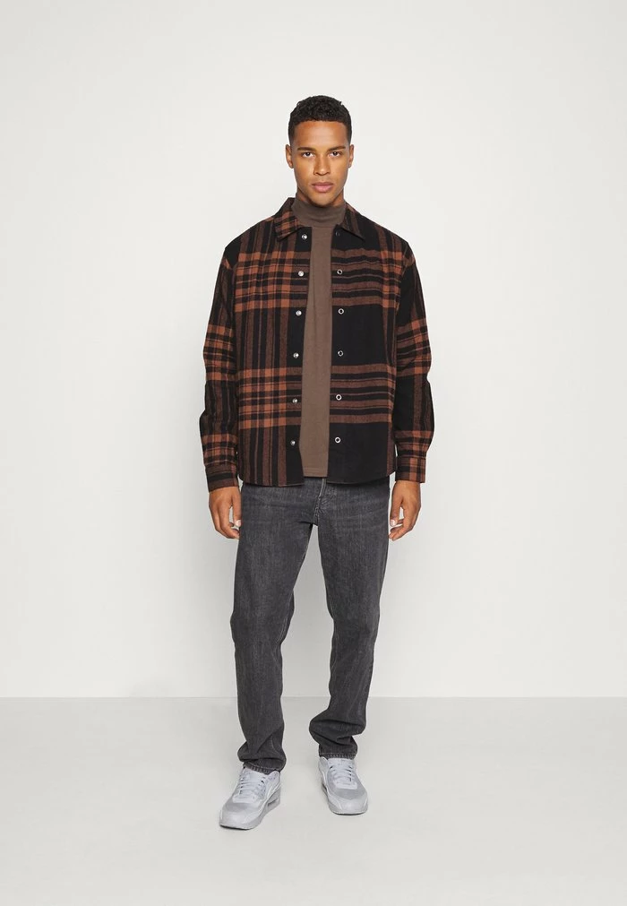 Only & Sons ONSTABB HEAVY CHECK - Shirt - Nutmeg 4 Only & Sons ONSTABB HEAVY CHECK - Shirt - Nutmeg - Image 2