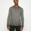 Only & Sons ONSMILLENIUM LIFE WASHED TEE - Long Sleeved Top - Black -Only & Sons shop 41d6df4aa6044c37b06a3355391aa0bd