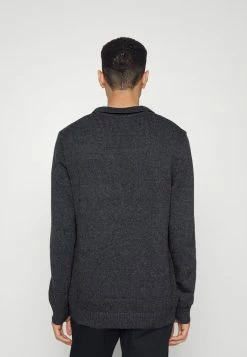 Only & Sons ONSPOWEE LIFE STRAIGHT - Jumper - Dark Grey Melange 10 Only & Sons ONSPOWEE LIFE STRAIGHT - Jumper - Dark Grey Melange -Only & Sons shop 41e6af322ef245a8bd41402cb1aec72d