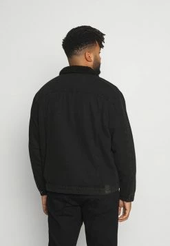 Only & Sons ONSLOUIS LIFE JACKET - Denim Jacket - Black Denim -Only & Sons shop 436f14ba6fa04e39a856d2f9b264422f