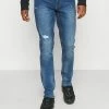 Only & Sons ONSLOOM LIFE DAMAG - Slim Fit Jeans - Blue Denim