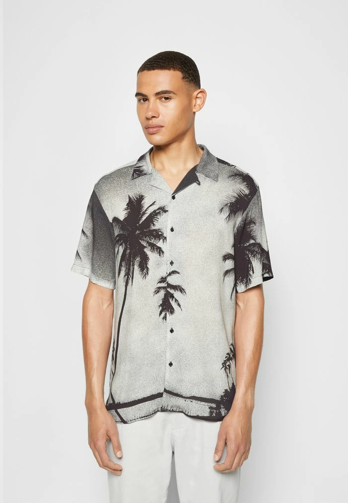 Only & Sons ONSBANE LIFE PALM SHIRT - Shirt - Black 5 Only & Sons ONSBANE LIFE PALM SHIRT - Shirt - Black - Image 3