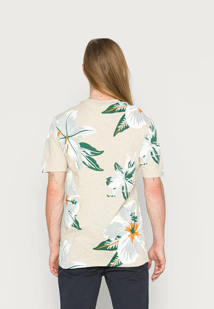 Only & Sons ONSKLOP FLORAL TEE - Print T-shirt - Beige 5 Only & Sons ONSKLOP FLORAL TEE - Print T-shirt - Beige - Image 3