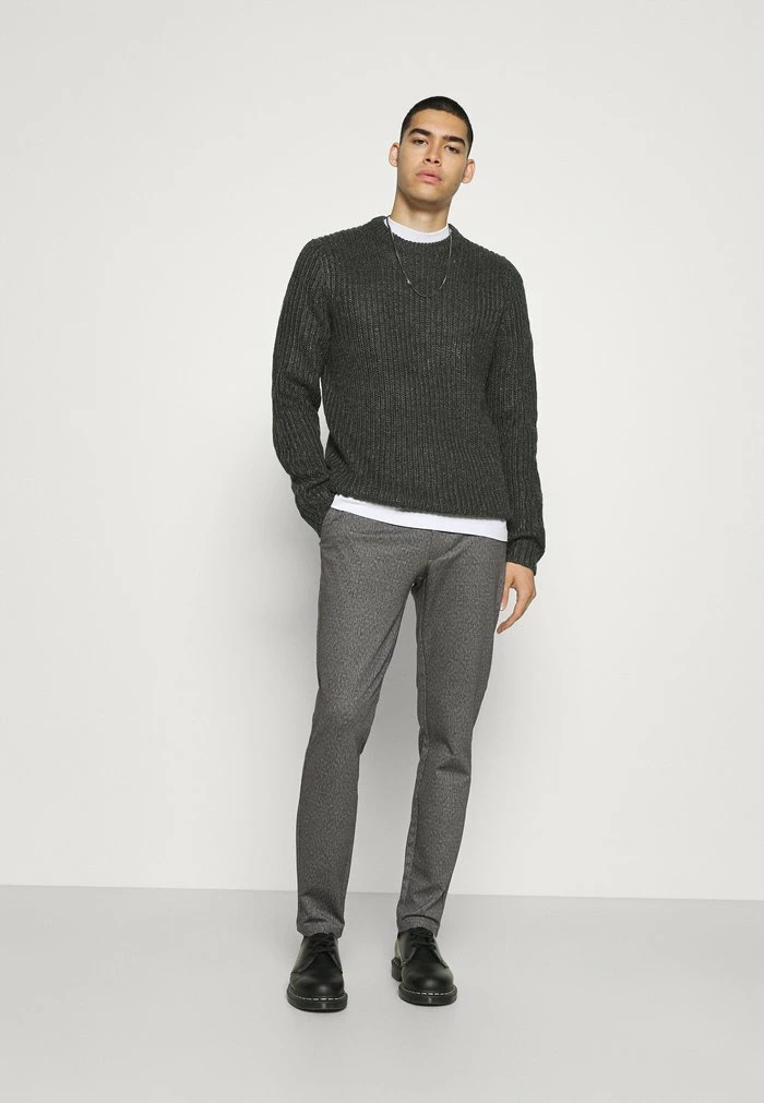 Only & Sons ONSMARK PANTS - Trousers - Medium Grey Melange 4 Only & Sons ONSMARK PANTS - Trousers - Medium Grey Melange - Image 2