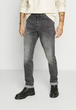 Only & Sons ONSLOOM SLIM ZIP SWEAT GREY - Slim Fit Jeans - Grey Denim