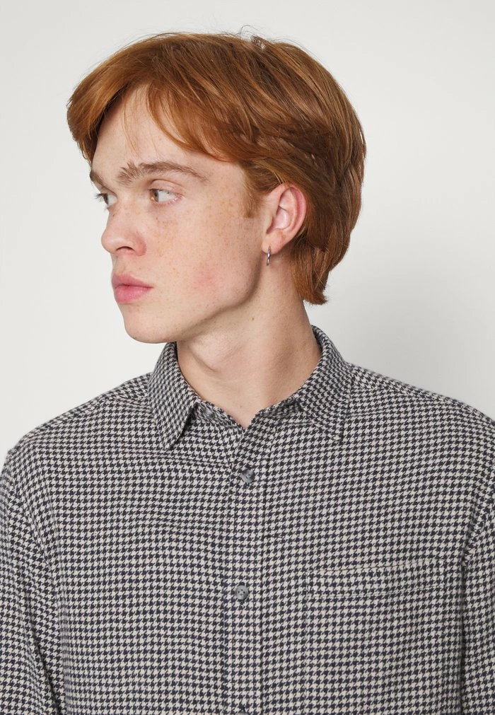 Only & Sons ONSLARS LIFE HOUND TOOTH - Shirt - Pelican 7 Only & Sons ONSLARS LIFE HOUND TOOTH - Shirt - Pelican - Image 5