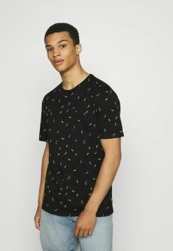 Only & Sons ONSPROVE DITSY TEE - Print T-shirt - Black