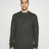 Only & Sons ONSNAZLO CREW NECK - Jumper - Dark Grey Melange -Only & Sons shop 4d93d55a95da432fab0ca0b0d432f113