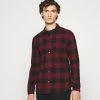 Only & Sons ONSGUDMUND LIFE CHECKED SHIRT - Shirt - Cabernet -Only & Sons shop 4da389f5ffb040bbb10aa7a5a43781d1